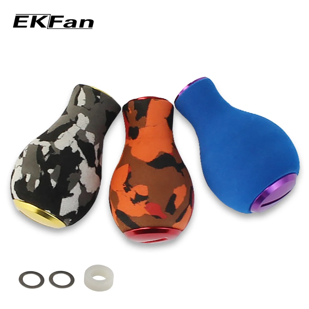 EKfan Рыболовная катушка ручки приманка литье спиннинговая ручка для катушки