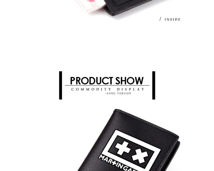 Netherlands Music Producer Martin Garrix Wallet PU Men Long Purse GRX (7)
