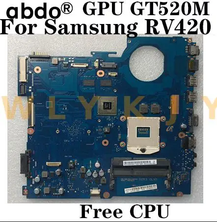 Для Samsung RV420 Материнская плата ноутбука BA92-08151A BA92-08151B A41-01610A BA41-01608A GT520M 1 ГБ HM65