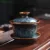 Керамический Portelain Gaiwan Чайная Посуда Кунг-Фу Чайный Сервиз Чашка Печь Изменение Gaiwan Чайная Чаша Sancai Gaiwan Чайная Чашка Главная Большой Чайник