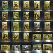 Dragon Ball карты супер металлическая карта ультра инстинкт Гоку джирен экшн игрушки Фигурки издание игры флэш карты коллекция карт