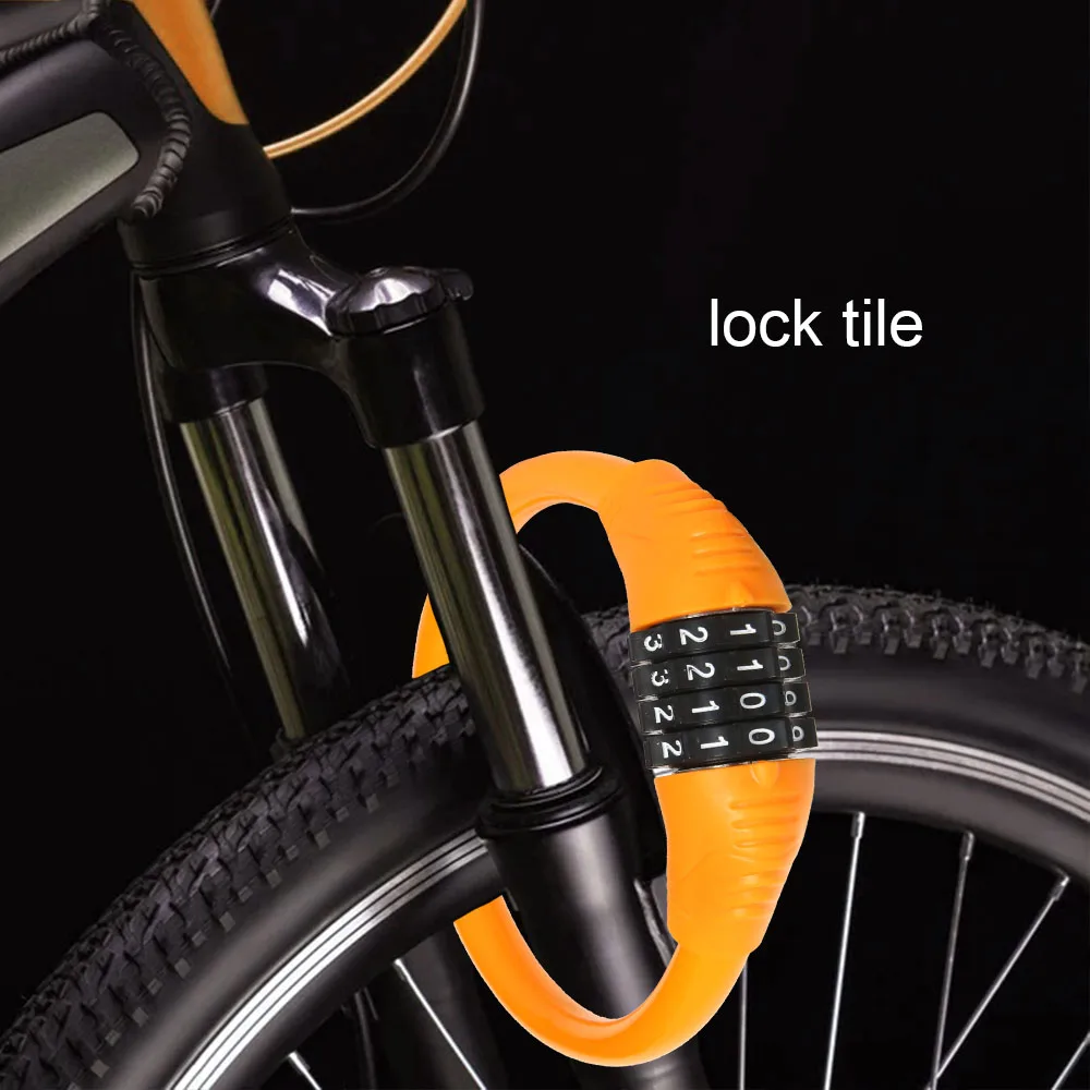 Bicycle Lock Mountain Bike 4 Digit Password