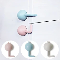 Serrure de sécurité Anti pincement pour bébé, serrure de sécurité multifonctionnelle pour armoire, tiroir, réfrigérateur 