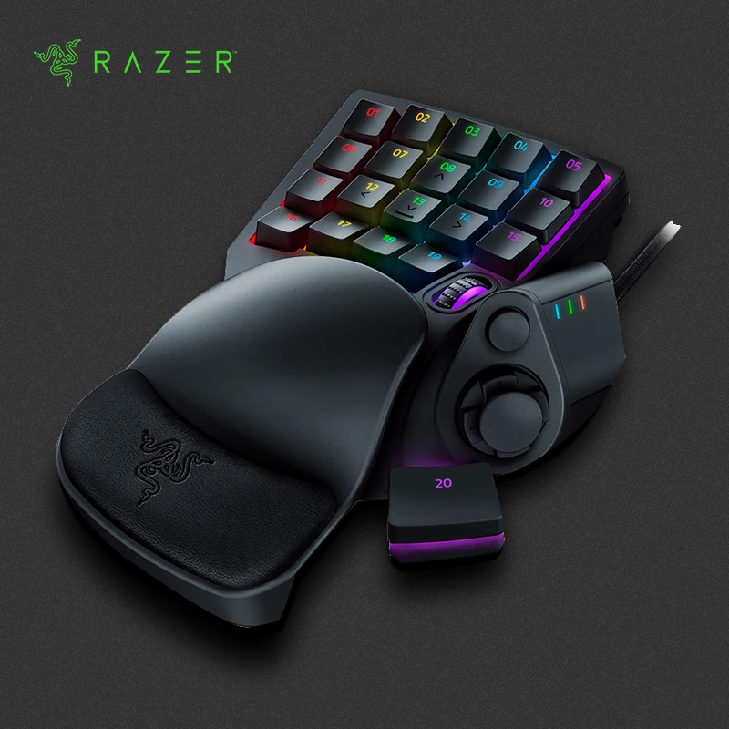 Razer tartarusproゲーミングキーパッド: アナログ-光学キースイッチ 