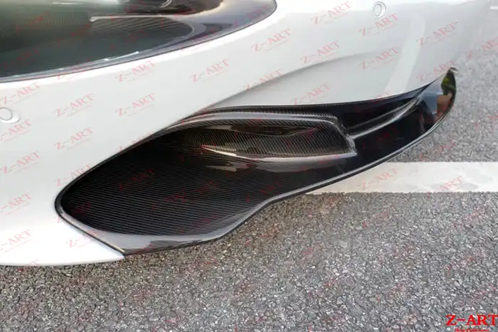 Z Art For Mclaren 720s Oem Carbon Fiber Front Spoiler Dry Carbon
