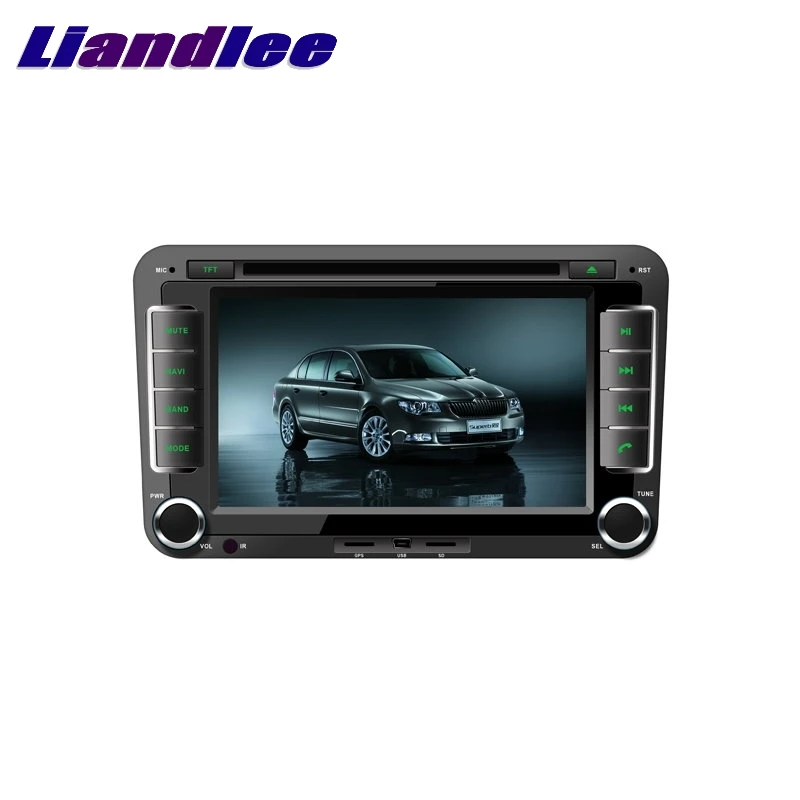 Для Skoda Octavia II III Fabta Superb LiisLee мультимедийный ТВ DVD GPS аудио Hi-Fi радио оригинальный