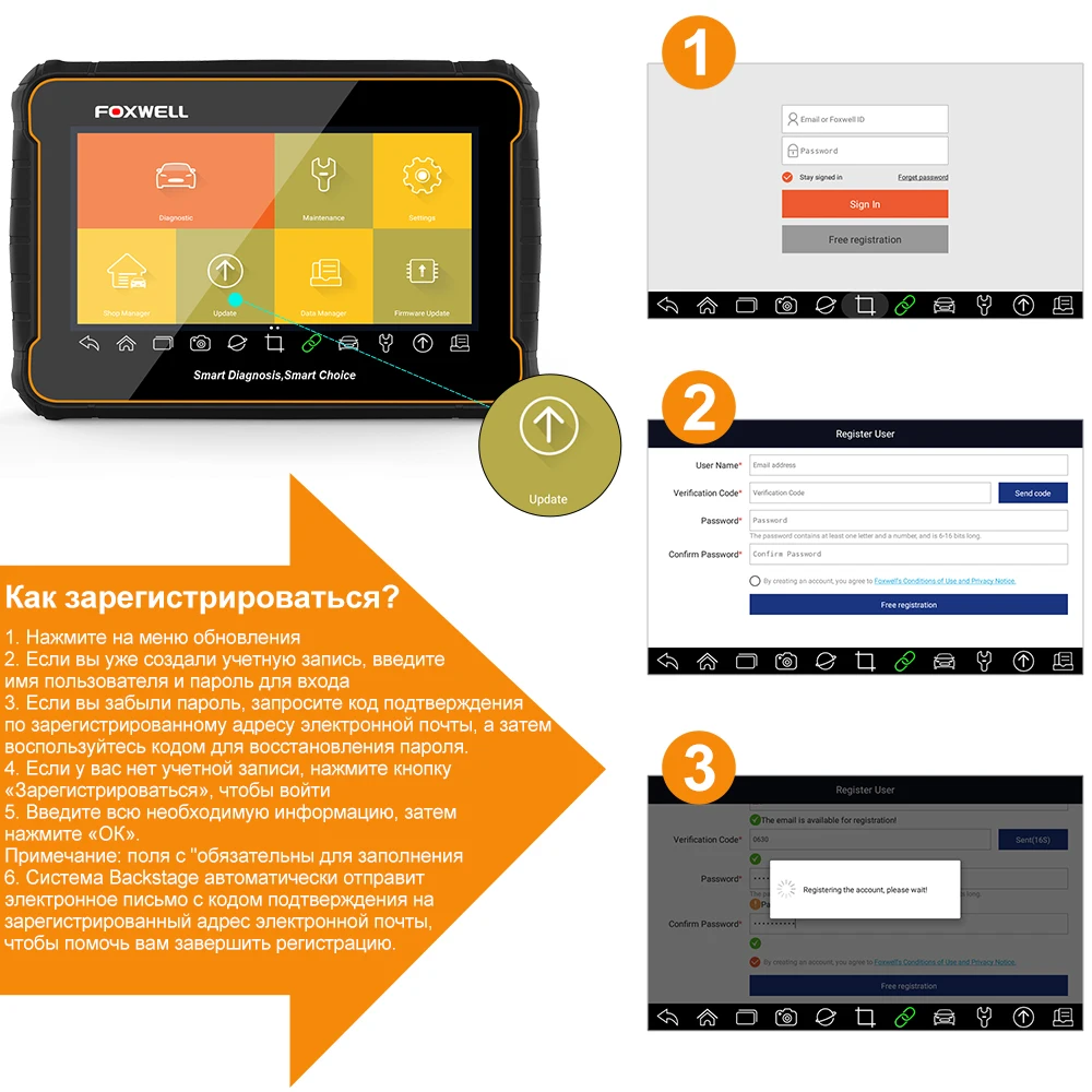 FOXWELL GT60 OBD2 автомобильный сканер полная система диагностики автомобиля ABS SRS EPB DPF Сброс масла ODB2 диагностический сканер инструмент PK MK808