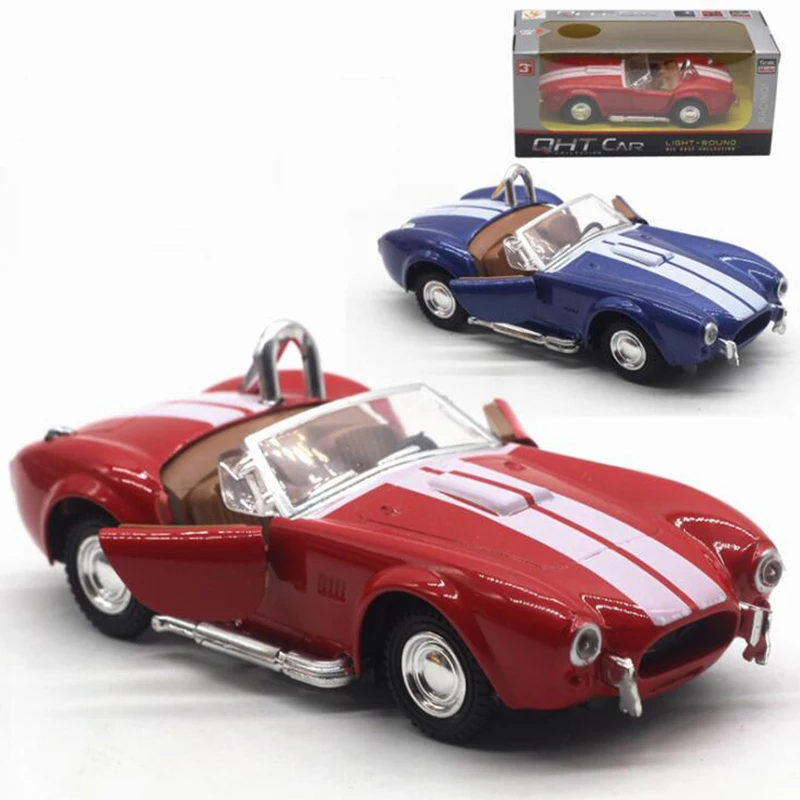 Классические весы shelby cobra 13 см 1:32 металлический сплав 427 классическая модель
