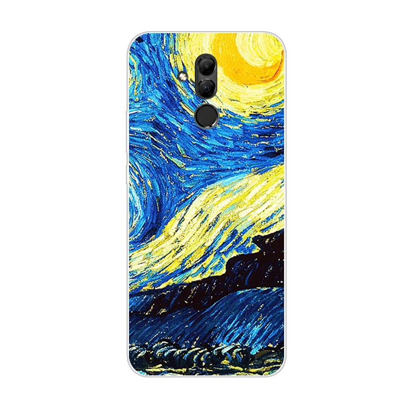 Хаки Чехол для huawei mate 20 Lite, 6,3 Мягкий силиконовый чехол из ТПУ для huawei mate 20 Lite mate 20 Lite mate 20 Lite, Модный чехол - Цвет: Хаки