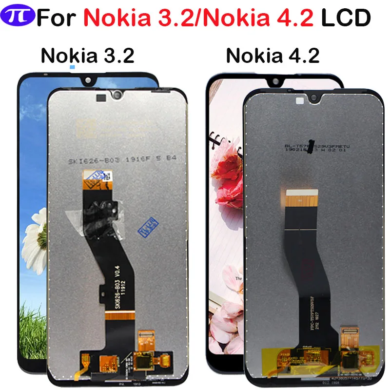 

LCD Screen for 6.26'' nokia 3.2 LCD nokia 4.2 LCD Display With Touch Screen Assembly Digitizer Replacement Parts