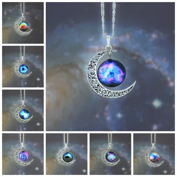 

Moon Statement Necklace