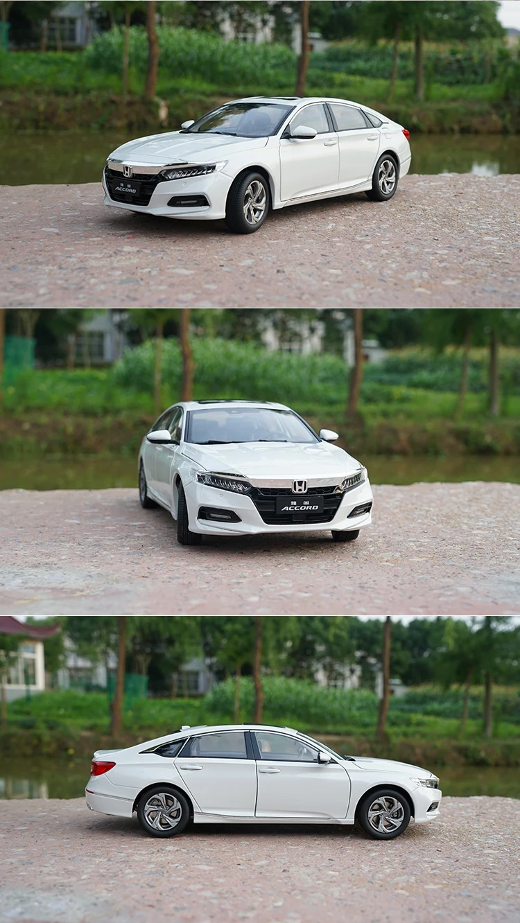 Exquisite gift 1:18 Guangqi Honda Tenth Generation Accord simulation metal car model,advanced alloy model car,free shipping