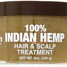 KUZA индийские пеньковые волосы и лечение кожи головы 8 унций/226 г