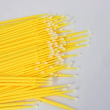 200 шт./пакет прочные Микро одноразовые кисти для макияжа щеточка для наращивания ресниц индивидуальные Аппликаторы тушь Инструменты для удаления тампоны