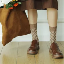 Jeseca Harajku/Винтажные уличные носки в Корейском стиле для женщин; сезон осень-зима; носки для девочек в японском стиле; милые носки для Рождества