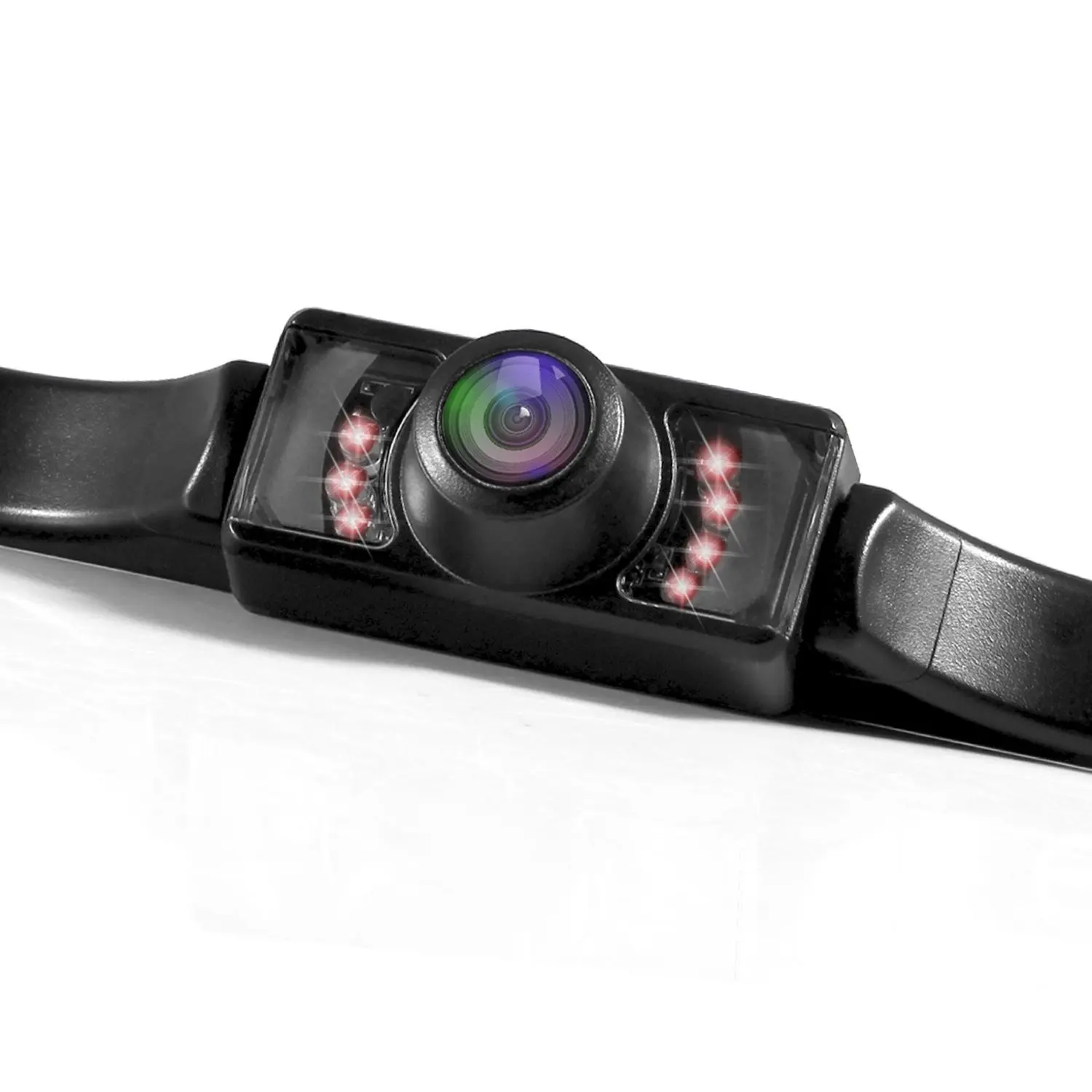 

Small Car Rearview Camera Long License Plate Universal LED High-definition Infrared Night Vision Waterproof Wide-angle Rear View