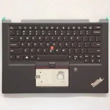 Верхняя крышка для lenovo ThinkPad X390 Yoga palmest верхний чехол+ американская клавиатура 460.0G107.0011 SM10T37360 без сенсорной панели