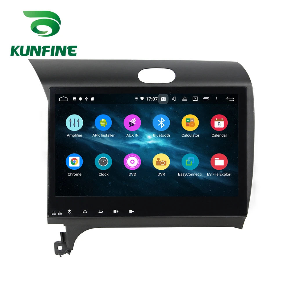Android 9,0, четыре ядра, 4 Гб ОЗУ, 64 Гб ПЗУ, автомобильный DVD, gps, мультимедийный плеер, стерео, без Дека, для KIA K3, 2012-, радио, Wifi