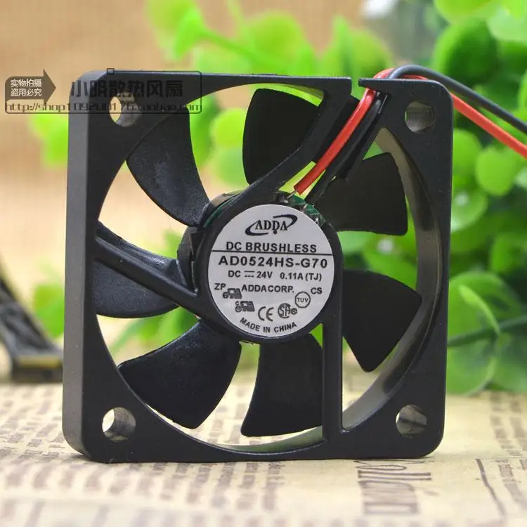 5010 5 см 24V 0.11A AD0524HS-G70 защиты электродвигателя Вентилятор охлаждения