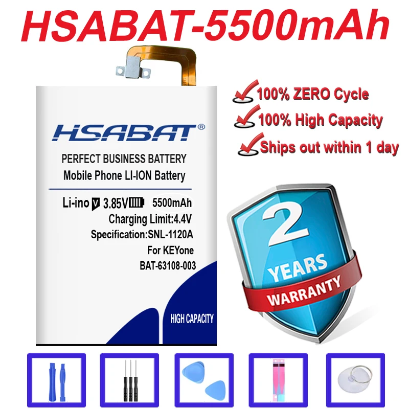 Top Brand 100% New 5500mAh Battery for BlackBerry keyone alcatel DK70 DTEK70 TLP034E1 BAT-63108-003 in stock | Мобильные телефоны и