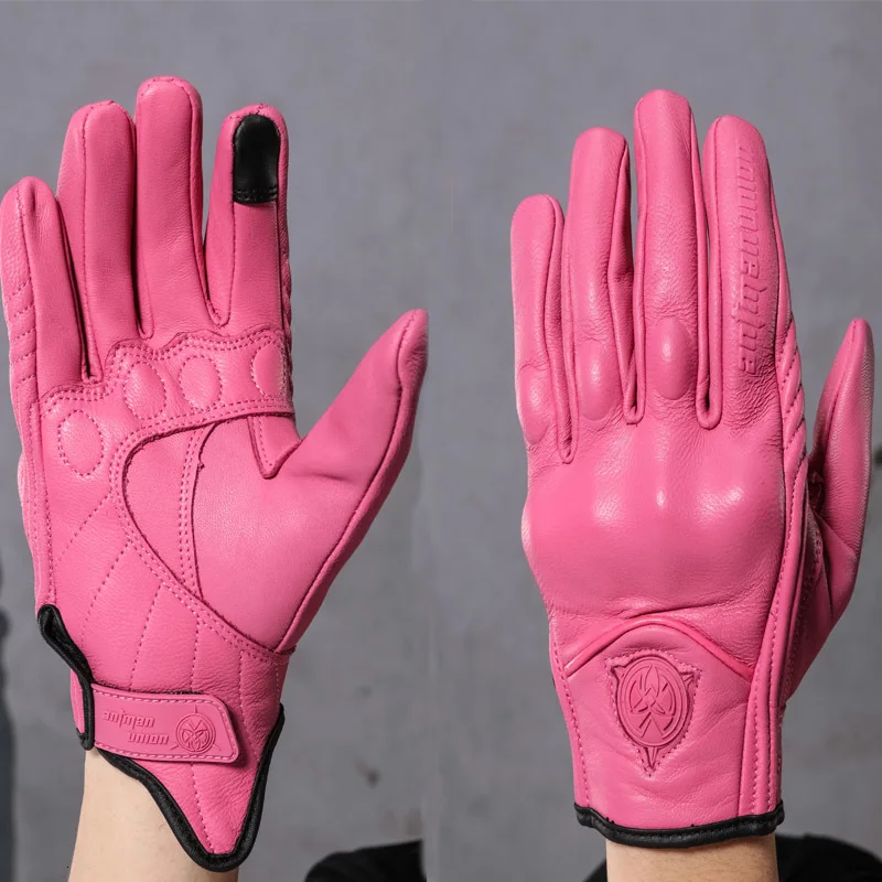 Guantes мото перчатки для мотоцикла водонепроницаемые мотоциклетные перчатки мото перчатки гоночные розовые женские грязные байкерские велосипедные перчатки Luva