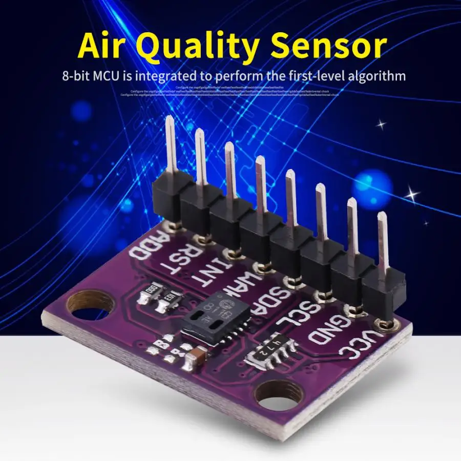 Модуль датчика воздуха, датчик газа качества воздуха обнаруживает модуль монитора компактный Чувствительный датчик