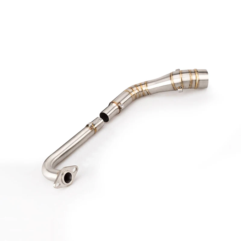 For Yamaha NMAX 125 155 NVX AEROX 155 Motorcycle Exhaust System Front Link Pipe Stainless Steel to 51 Mufflers - Image 4