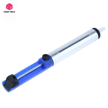 

FGHGF Aluminium Tin Solder Sucker Desoldering Gun Pump Remover Suction Removal Rated Soldering Iron Pen Device Tool