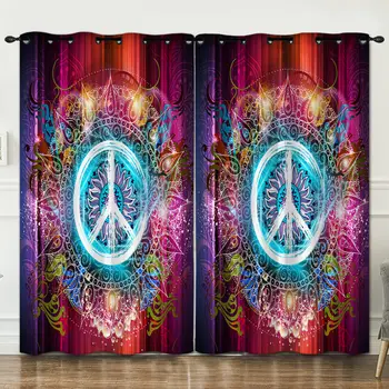 

national style bedroom living room decoration curtain background decoration cloth pink curtains luxury