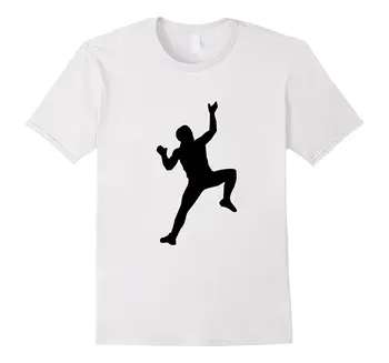 

Rock Climbes Shirt Climber Mountain No Equipment Climb Tee Popular Style Man T-Shirt Top Tee Fashion New Arrival Simple