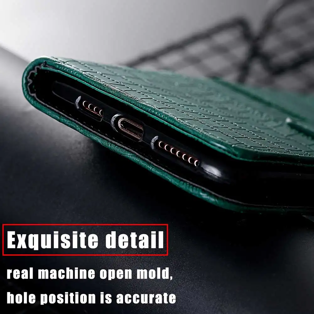 KISSCASE Crocodile Flip Case for iPhone 11 Pro Max 11 Pro Case Wallet Case for iPhone 4