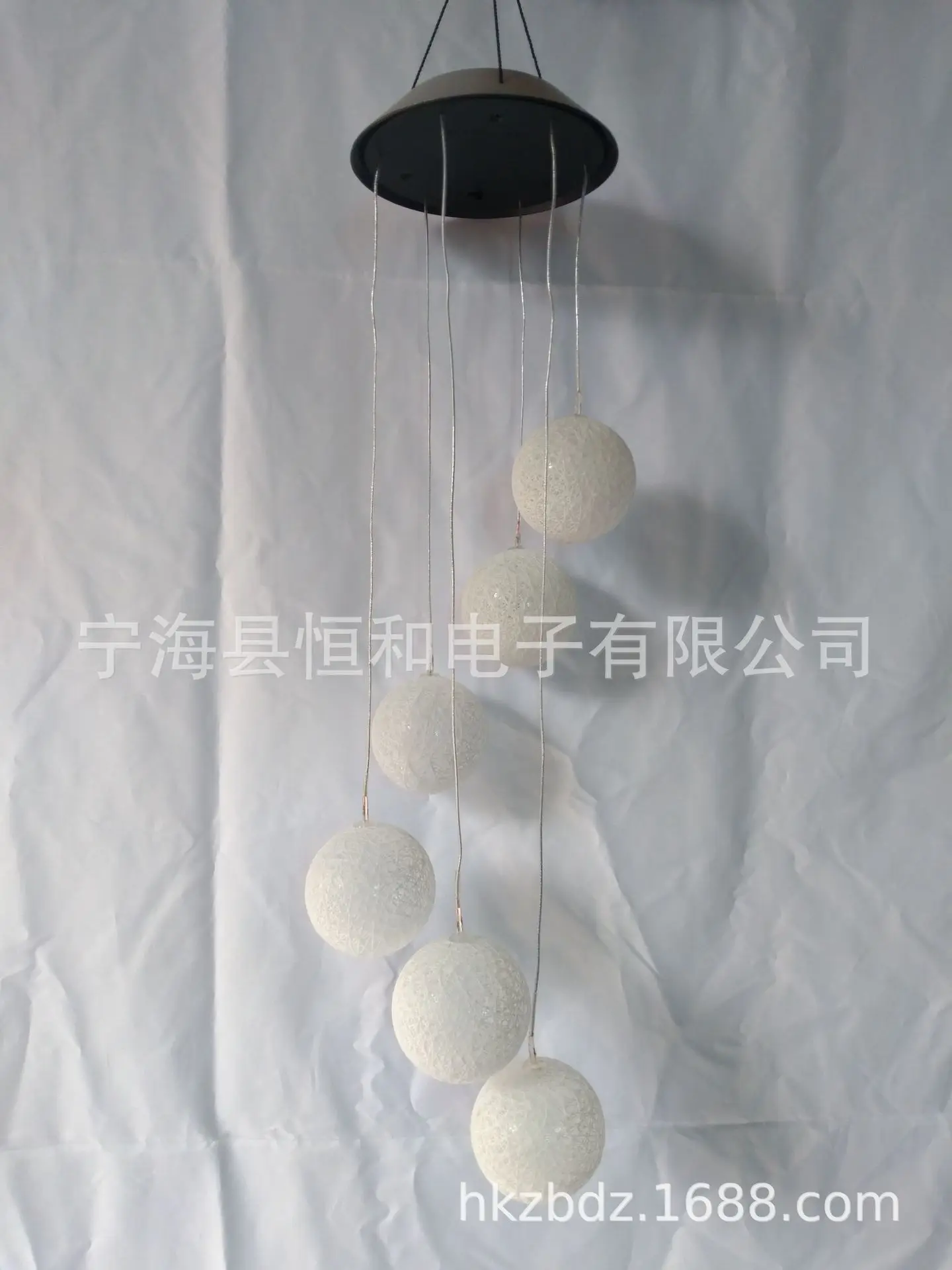 Solar Wind Chime Solar Color Changing Wind Chime Particle Sphere LED Light Amazon AliExpress Hot Sales Product