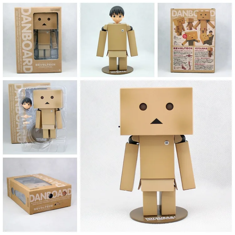 Большой Размеры Бумага коробка люди Danboard версия 13 см Пустая Картонная коробка Рисунок