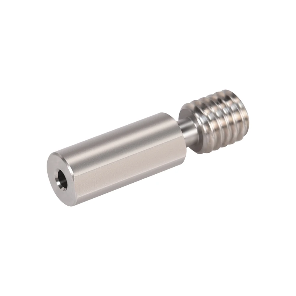 Todas as Peças de da Impressora 3d da Ruptura do Calor da Liga de Titânio do Heatbreak do Metal para a Garganta da Extrusora bx v6 de h2 Hotend Aço Inoxidável - Imagem 2