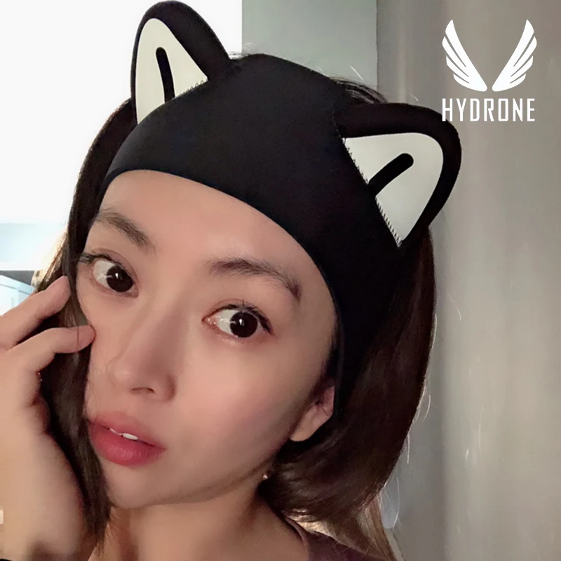 Cartoon Cat Diving Hairband Hairlace Hood Hat Cap 2mm Neoprene Scuba Diving Freediving Snorkeling Hair Protection Dive Equipment