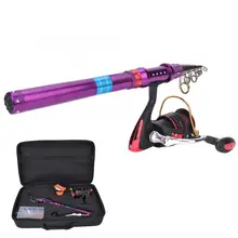 Набор инструментов для рыболовной удочки 2,7 м, спиннинговая рыболовная шестерня, 3500 катушка, набор с оранжевой нейлоновой леской, приманки, рыболовная Сумка, аксессуары