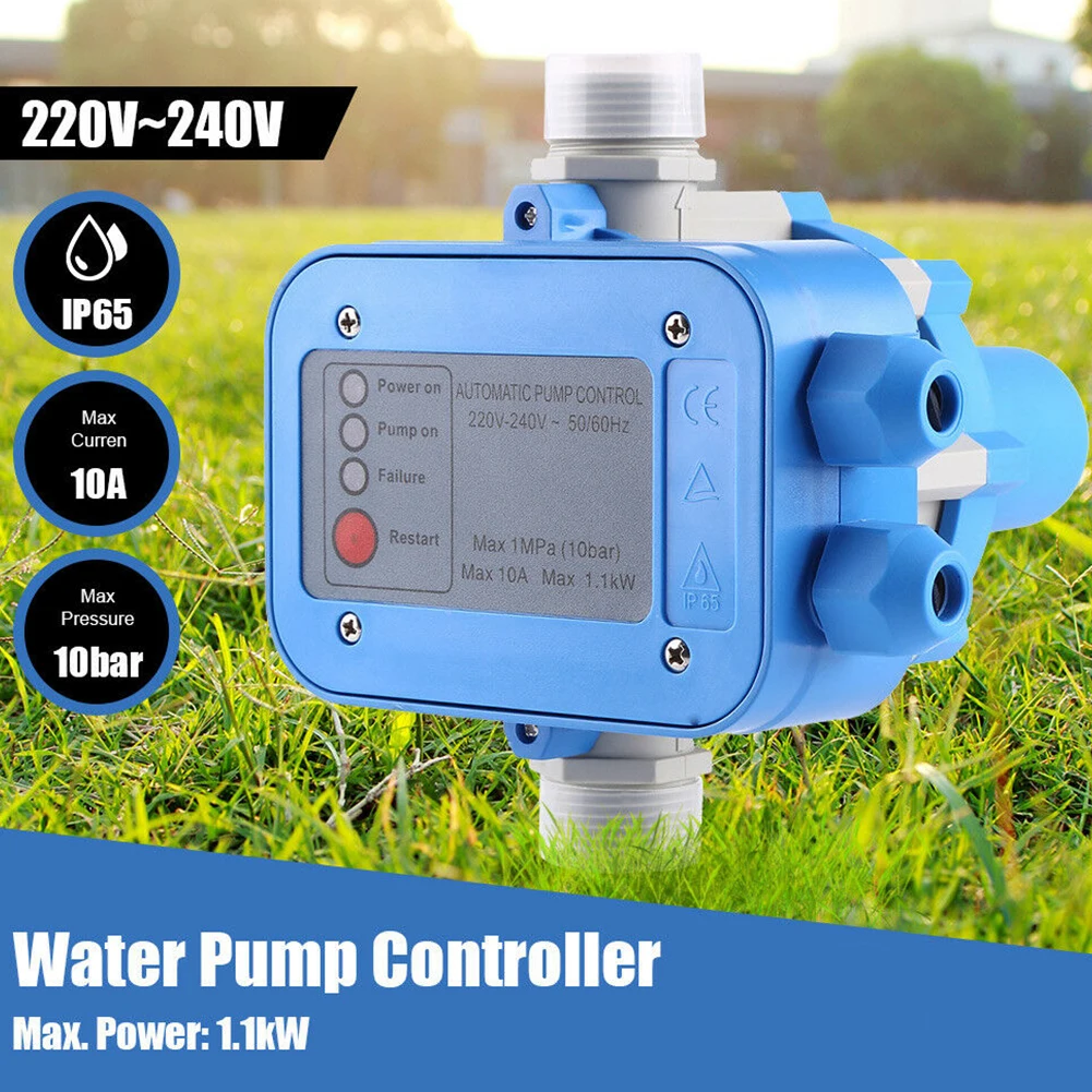 

Electronic Switch Waterproof Home Automatic Water Pump Controller Tool 110 Or 220V Professional Replacement ABS Protection