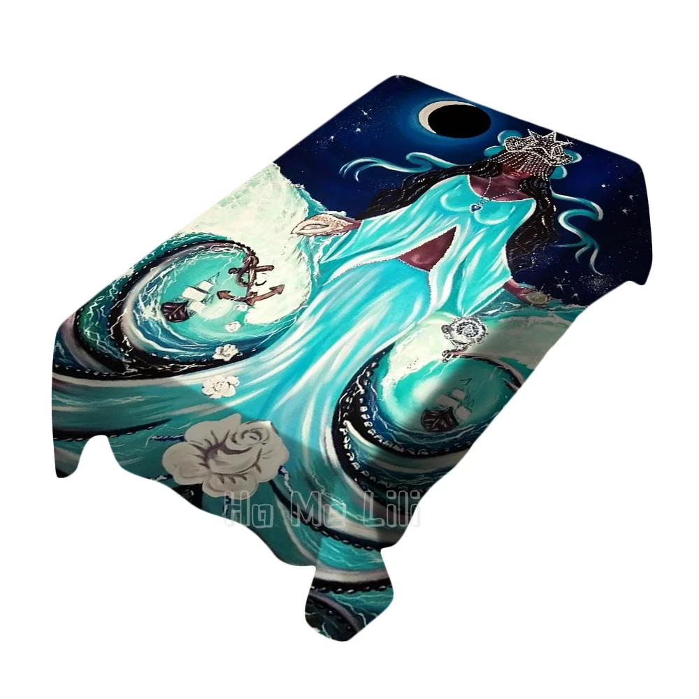 

Fantastic Marine Creature Design Decoration Tablecloth For Kitchen Dining Party Picnic Indoor Outdoor