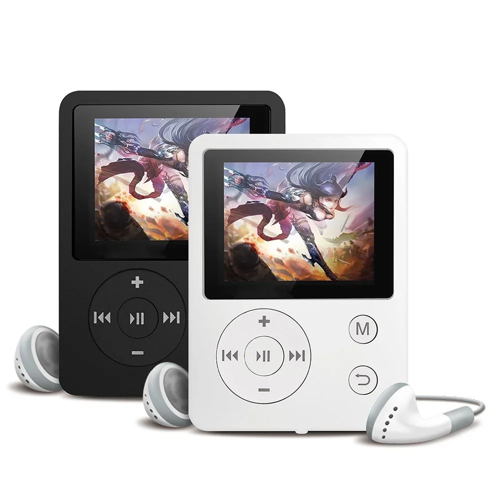 Портативный MP4 MP3 музыкальный плеер fm радио видео Hi Fi Lossless 1.8in экран