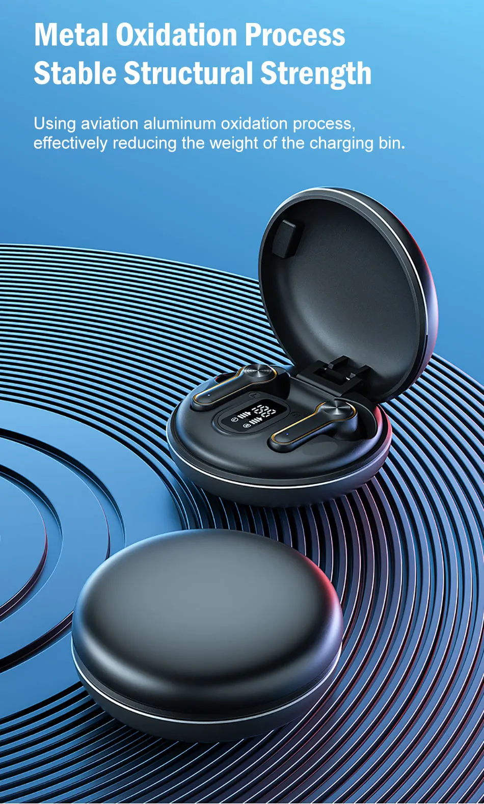 H7 TWS Bluetooth Earphones LED Display Mini Wireless Headphones HiFi Stereo Earbuds Waterproof Headset For Huawei iphone Windows - ANKUX.COM
