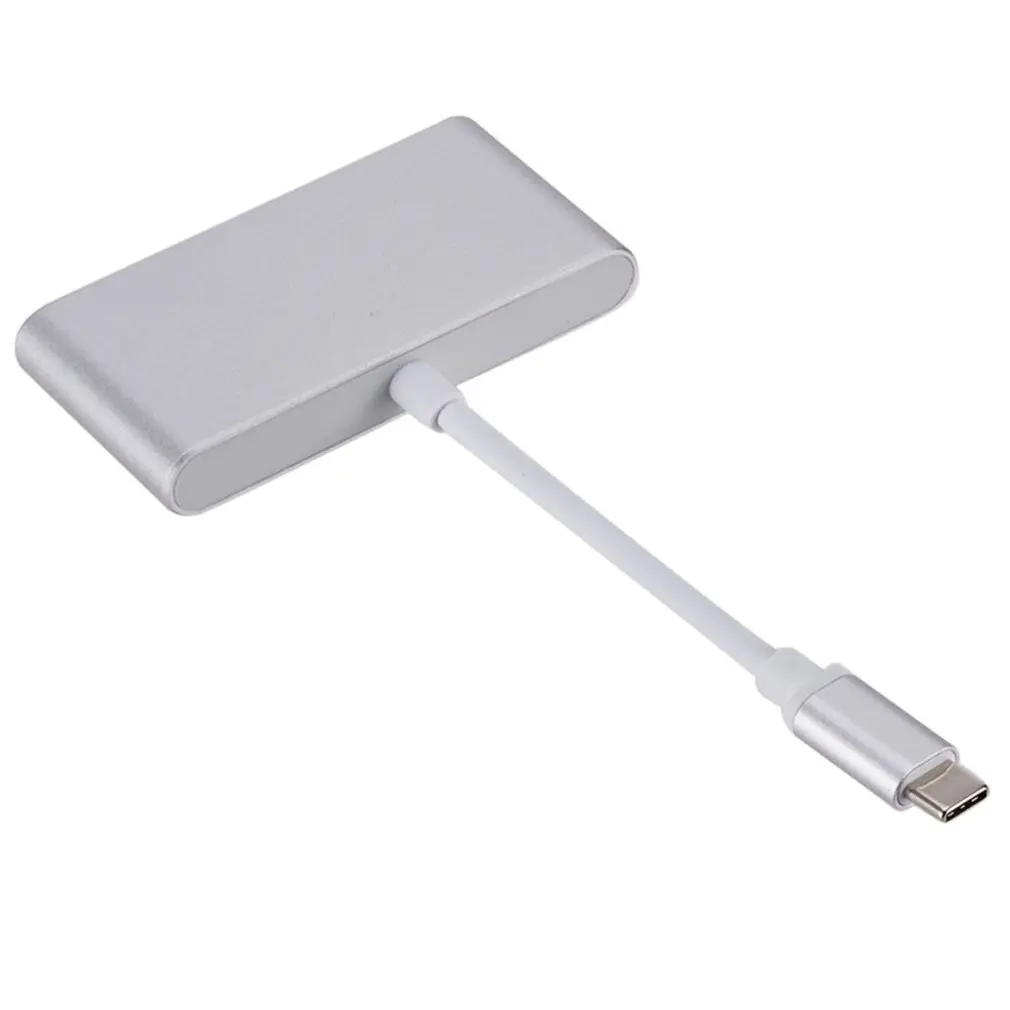 USB 3,1 type-C разъем для 3 USB 3,0+ USB-C порт для зарядки высокоскоростной адаптер один для четырех преобразователей