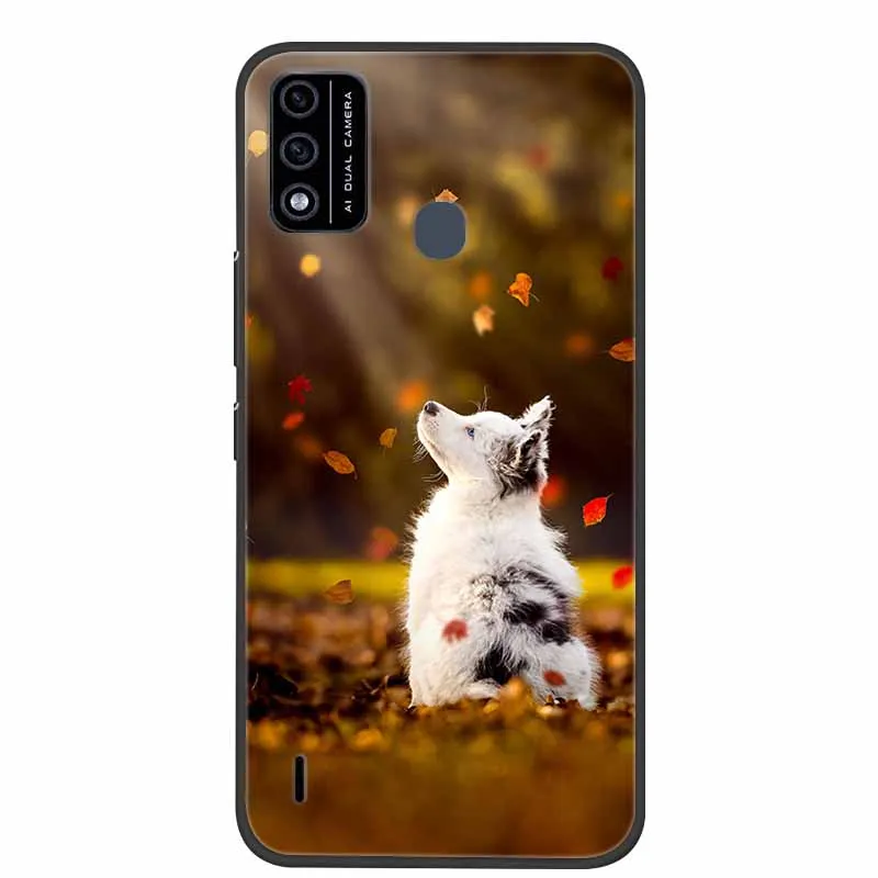 For Itel A48 Case Soft Silicone Cool Cartoon Case For Itel A48 Back Cover for ITEL A 48 Cases Fashion TPU Phone Fundas New Capa phone pouch for running Cases & Covers