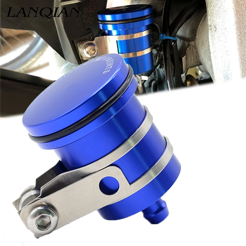 

Motorcycle Rear Brake Fluid Reservoir Clutch Tank Oil Fluid Cup Cover FOR YAMAHA YZF R125 YBR 125 FAZER 600 R6 TRACER 900 GT