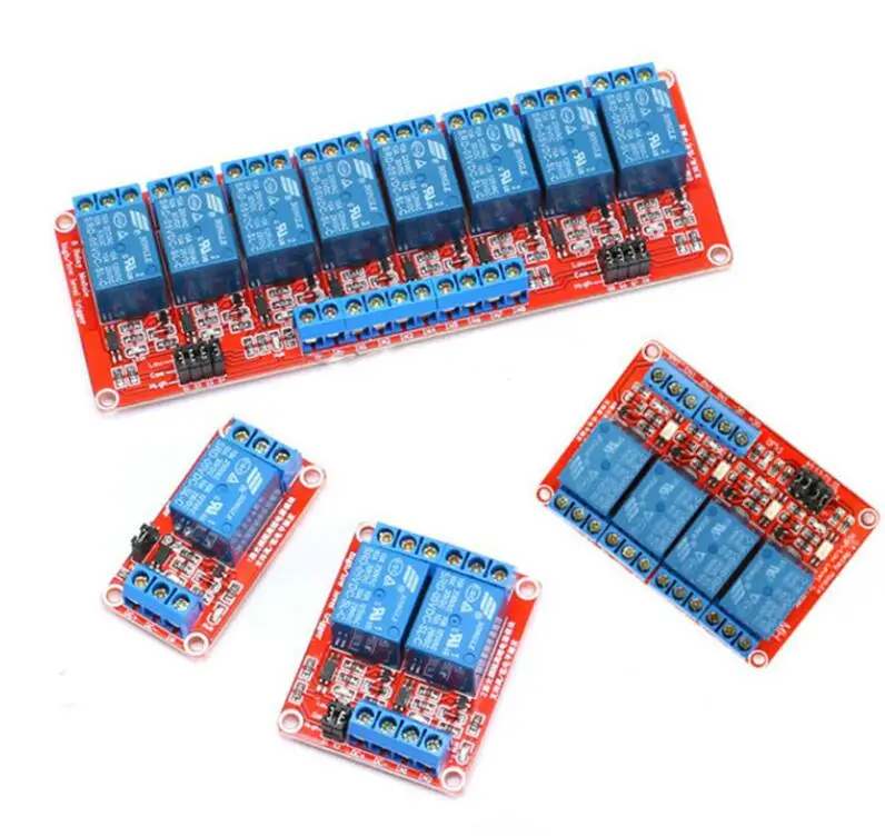 12V 1 2 4 8 Channel Relay Module Board Shield with Optocoupler Road High and Low Level Trigger Relay for Arduino access control