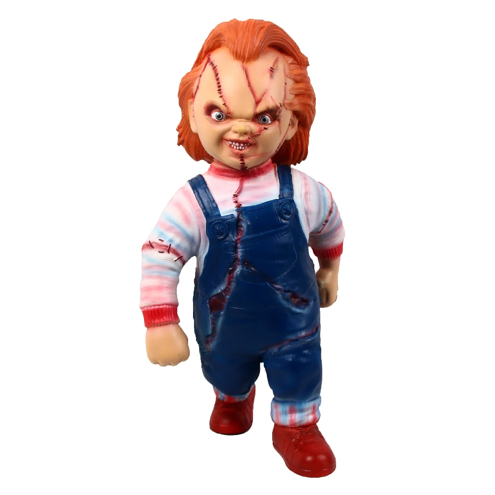 1:1 Size Lifelike Chucky Doll Horror Latex Props Halloween Horror Party Decoration Foam Filling sexy cosplay