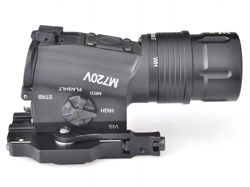 Элемент страйкбол Aram M720V тактический светодиодный стробоскопический Фонарик Выход оружие лампа Softair Охота Linterna фонарь для ружья EX273