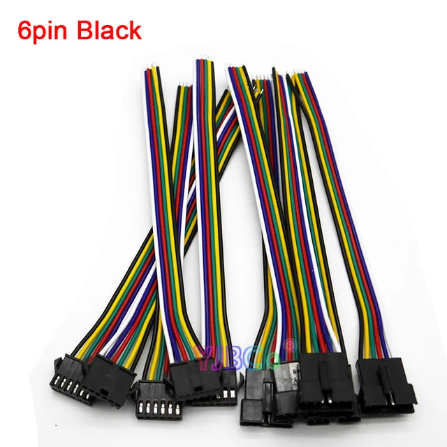 6pin Black