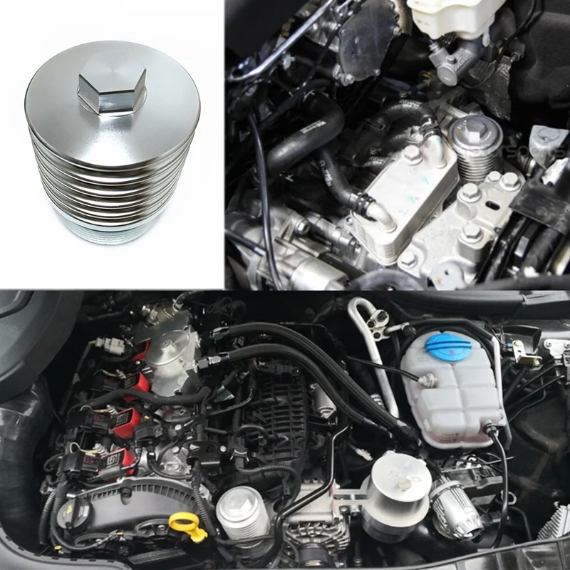 Алюминиевый корпус масляного фильтра для автомобиля DSG EA888 2 0 T FSI Cap05 02E305045 |