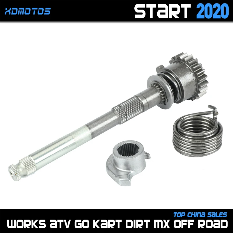 Motorcycle Kick Starter Spindle For lifan 125cc Horizontal Kick Starter