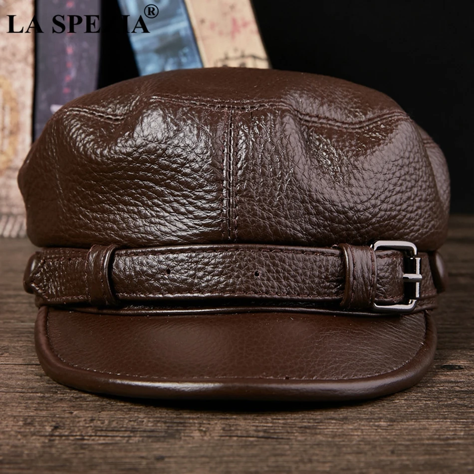 Специя 2021 бренд военная шляпа в морском стиле мужской коричневый ремешок из